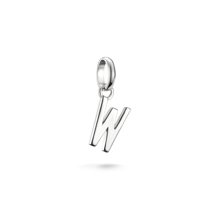 THOMAS SABO Connect Charm letter W Silver