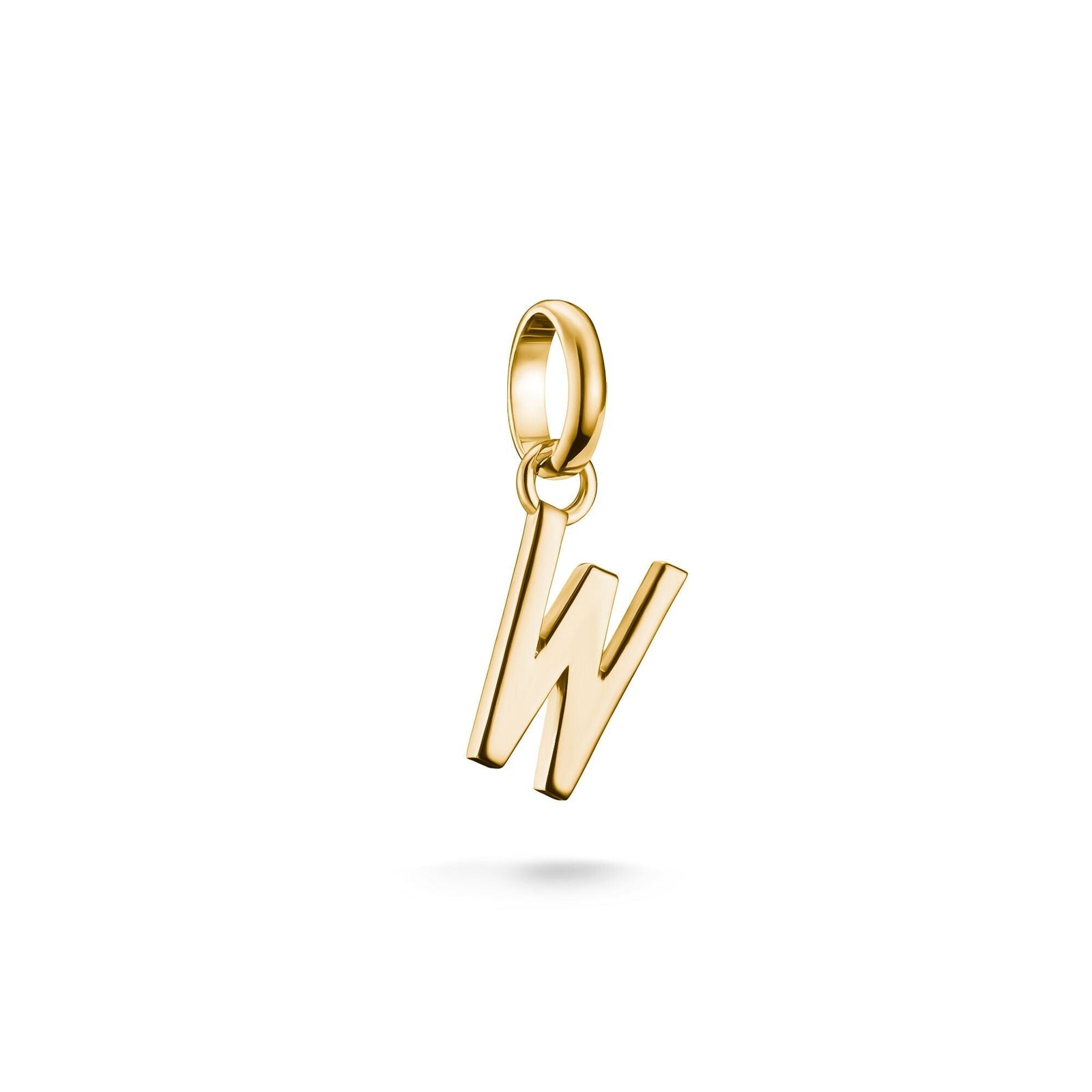 THOMAS SABO Connect Charm letter W Gold - B & S Lyncris Jewellers