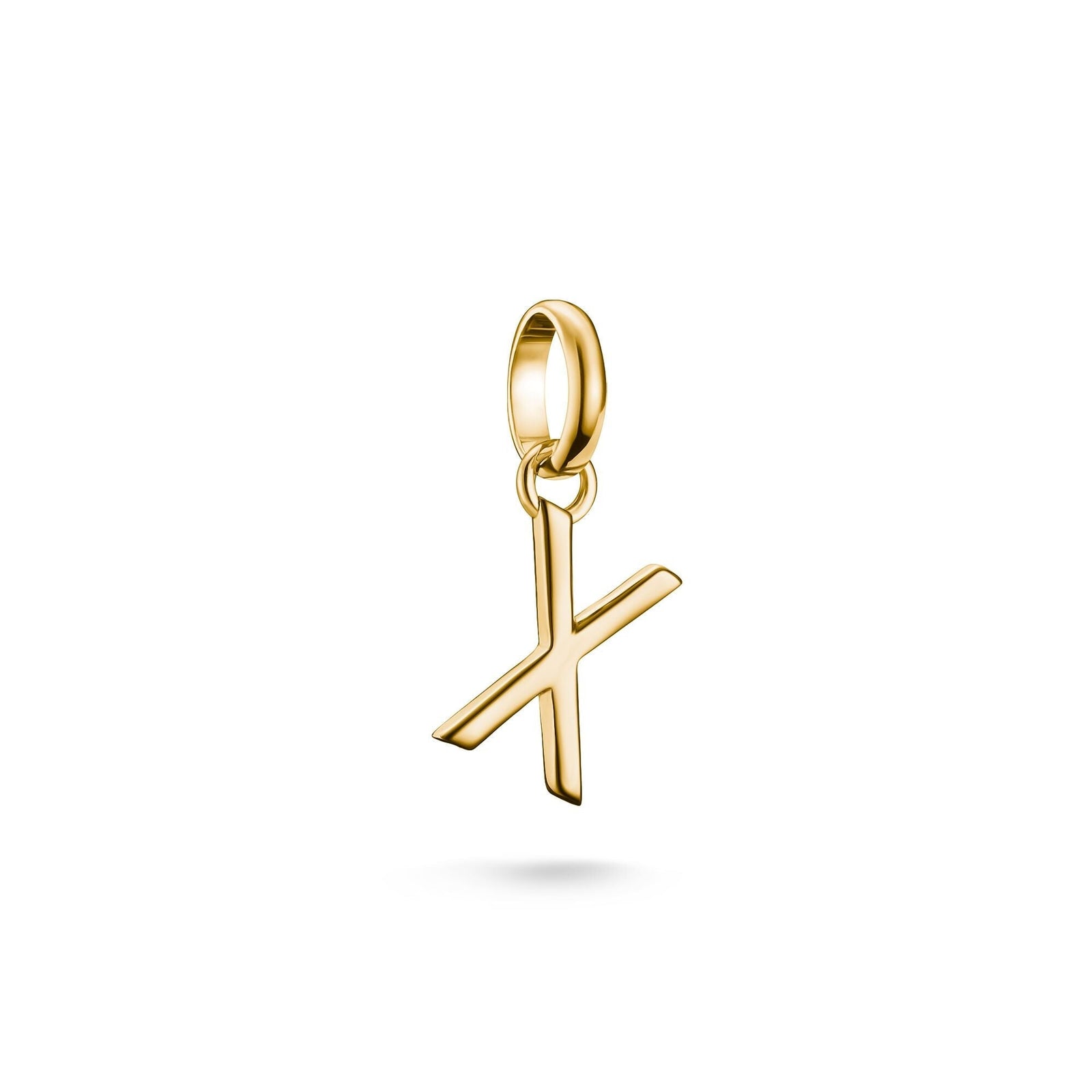 THOMAS SABO Connect Charm letter X Gold - B & S Lyncris Jewellers