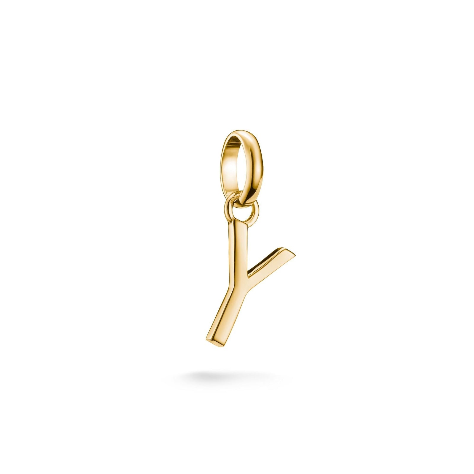 THOMAS SABO Connect Charm letter Y Gold - B & S Lyncris Jewellers