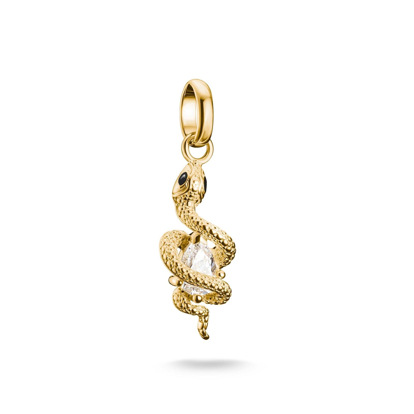 THOMAS SABO Connect Charm snake Gold - B & S Lyncris Jewellers