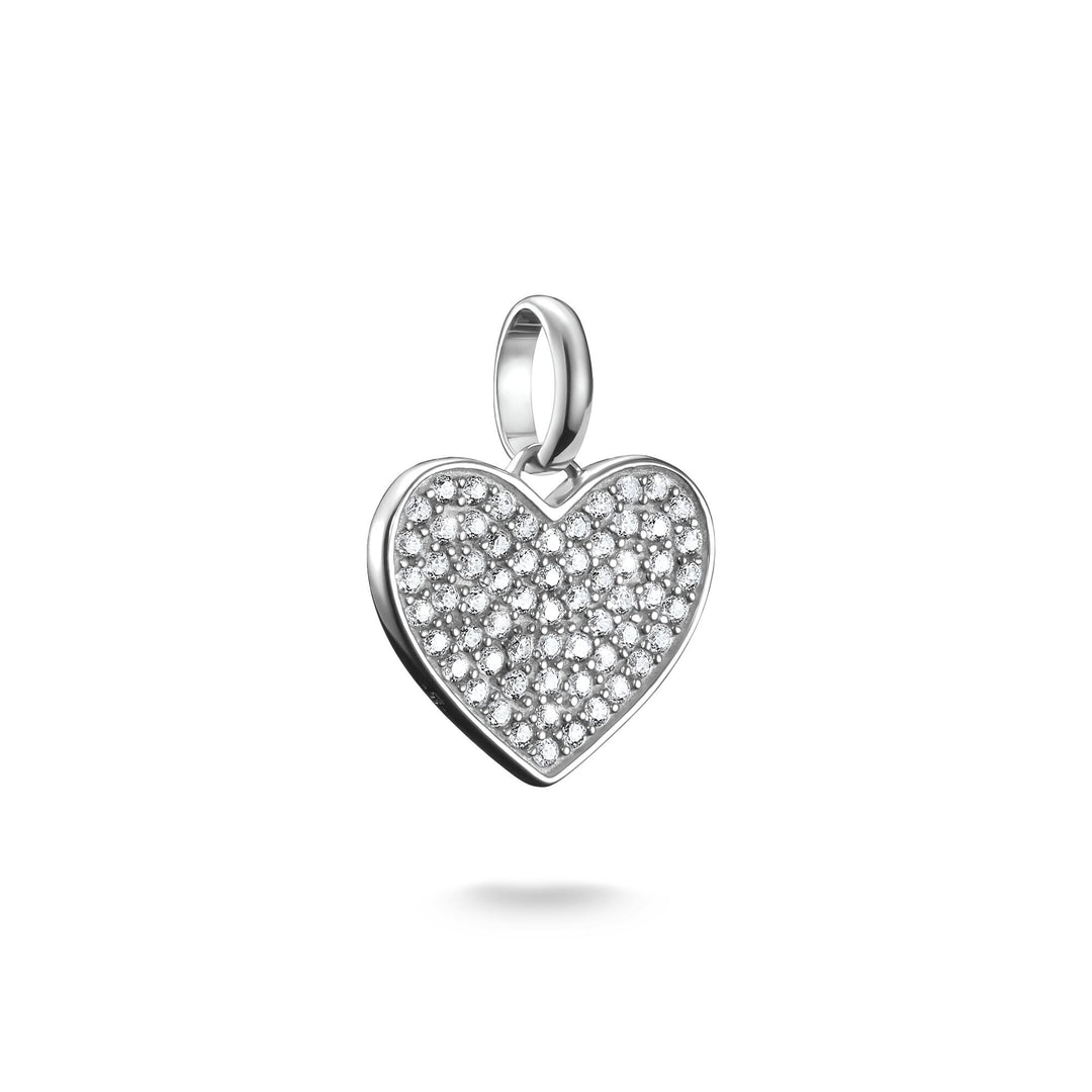 THOMAS SABO Connect Charm pavÃ©-heart