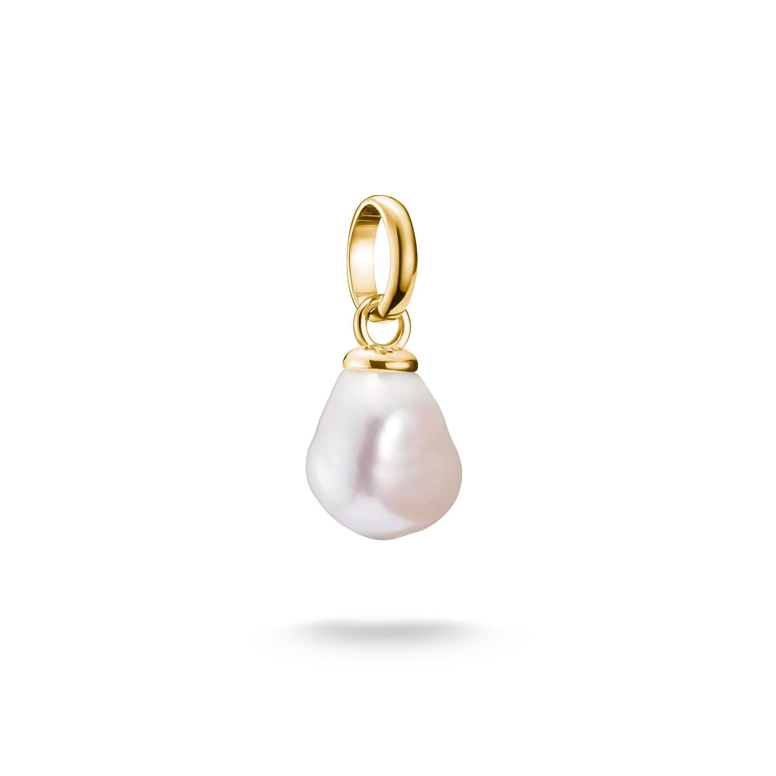 THOMAS SABO Connect Charm freshwater pearl Gold - B & S Lyncris Jewellers