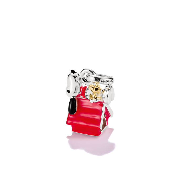 THOMAS SABO Connect Charm Snoopy &amp; Woodstock Doghouse PEANUTS