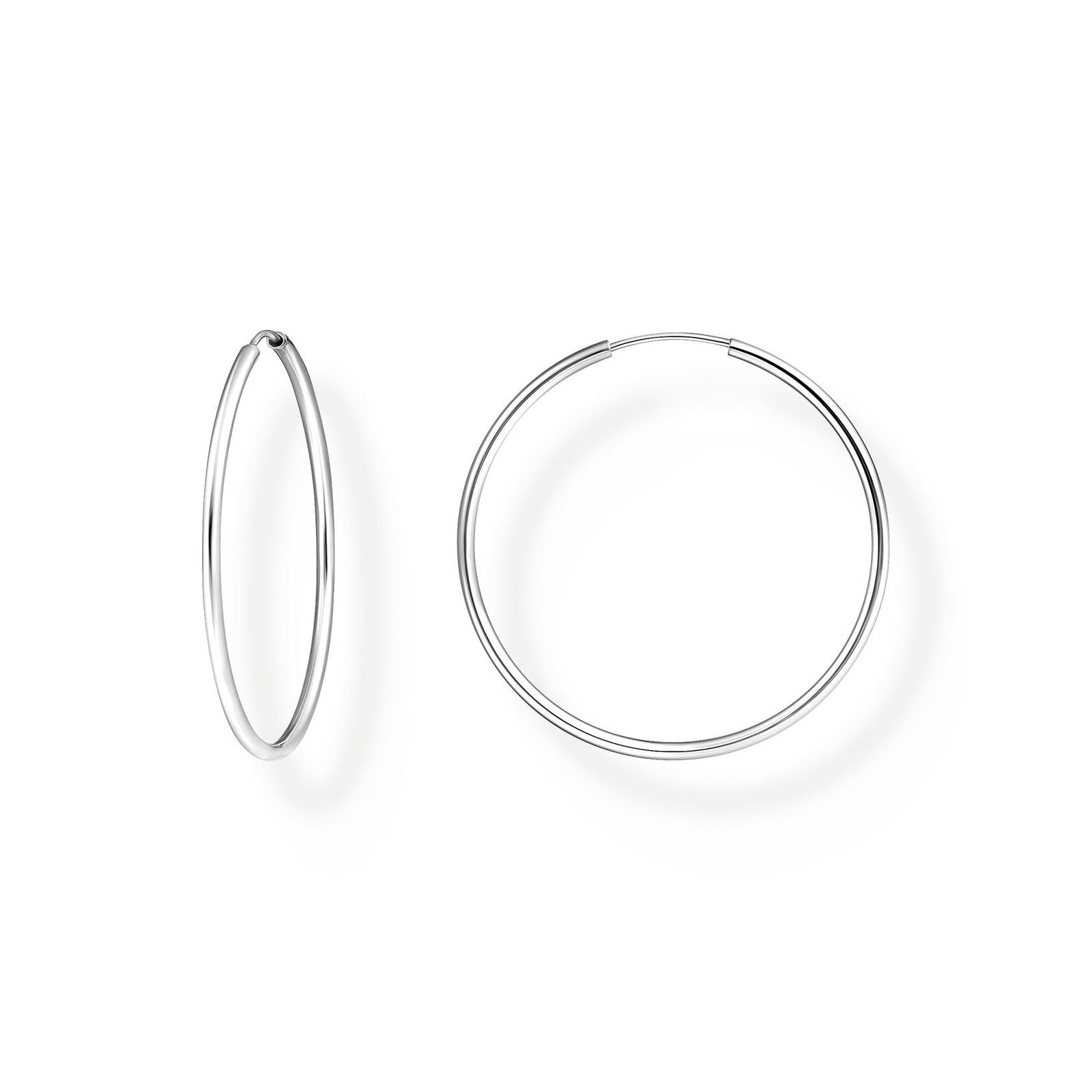 THOMAS SABO Medium Hoop Earrings Silver - B & S Lyncris Jewellers