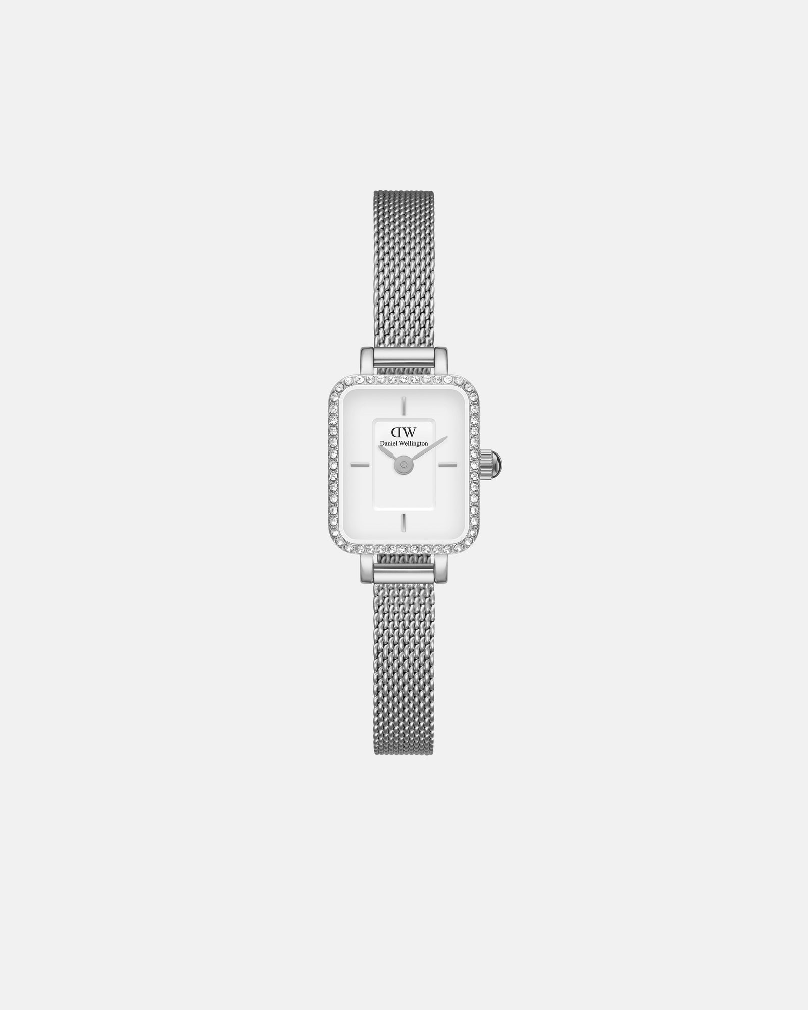 Daniel Wellington Quadro Mini Bezel Lumine 15x18 Sterling S White Watch - B & S Lyncris Jewellers