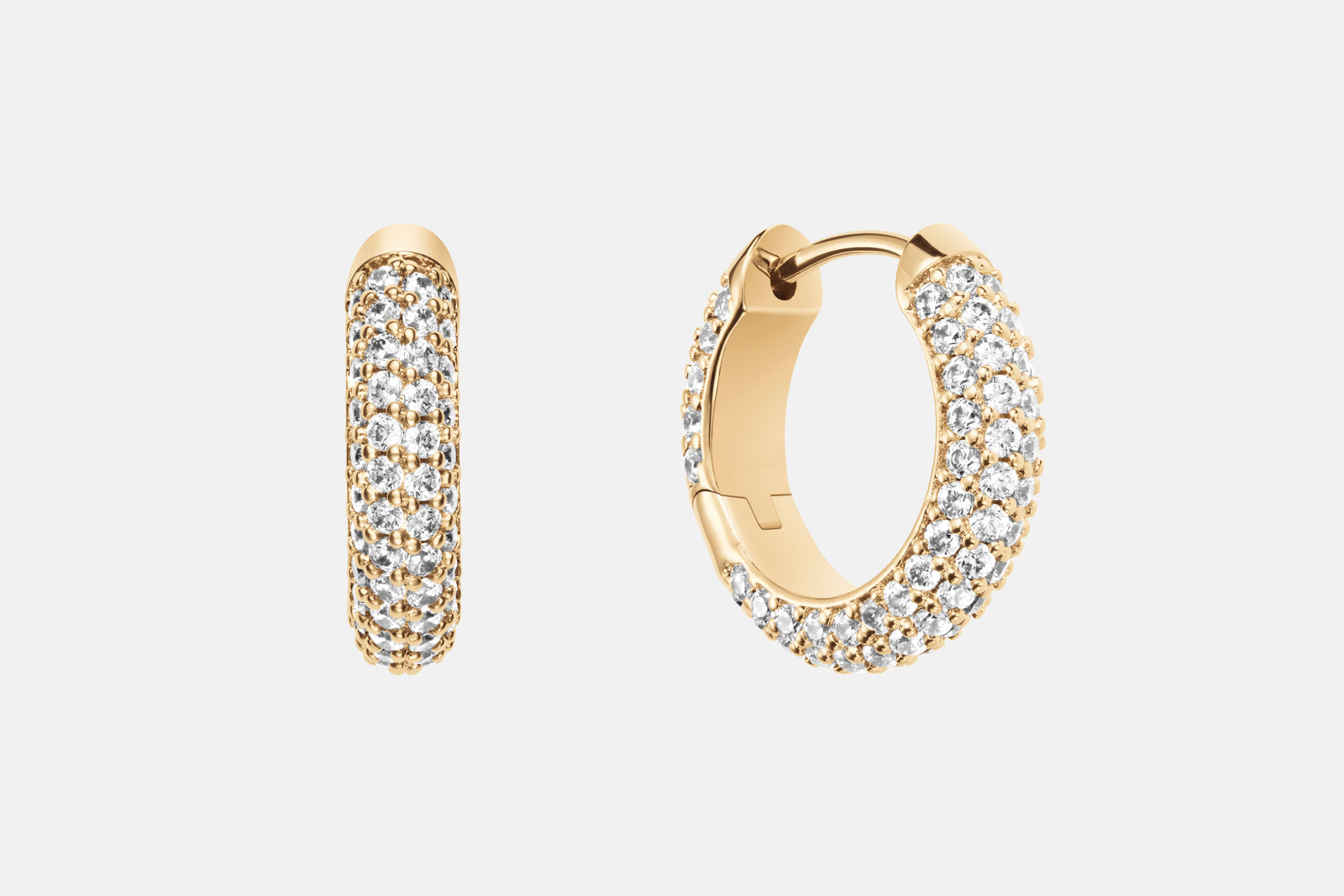 Daniel Wellington Pave Earrings G - B & S Lyncris Jewellers