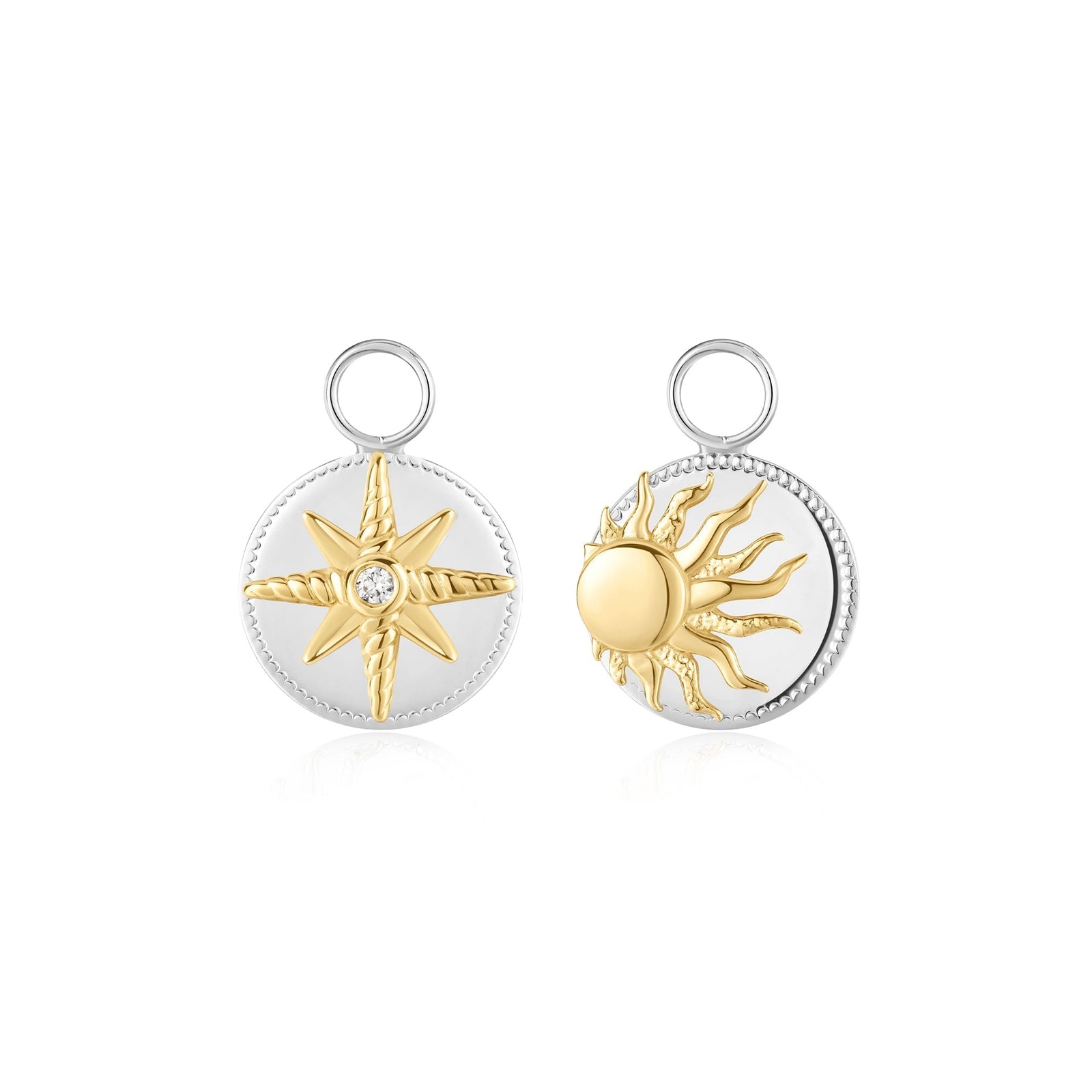 Ania Haie Two Tone Bright Sun Earring Charm - B & S Lyncris Jewellers