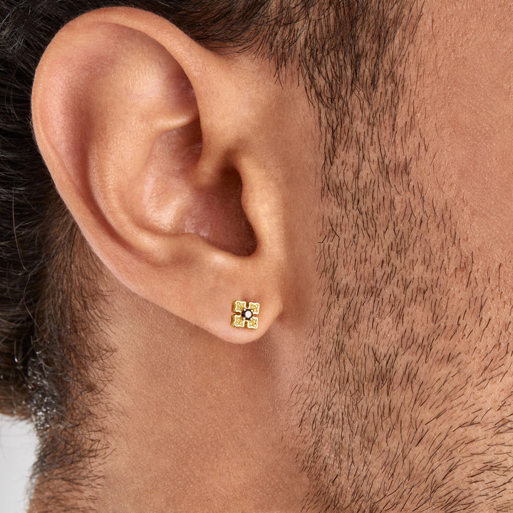 THOMAS SABO Ear Studs Royalty Gold