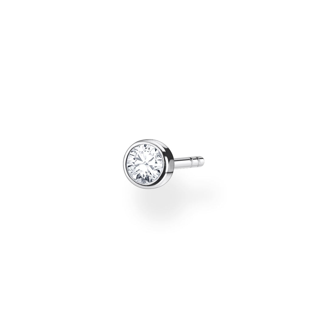 THOMAS SABO Ear Stud White Stone (Single)
