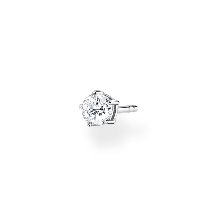 THOMAS SABO Ear Stud White Stone (Single)