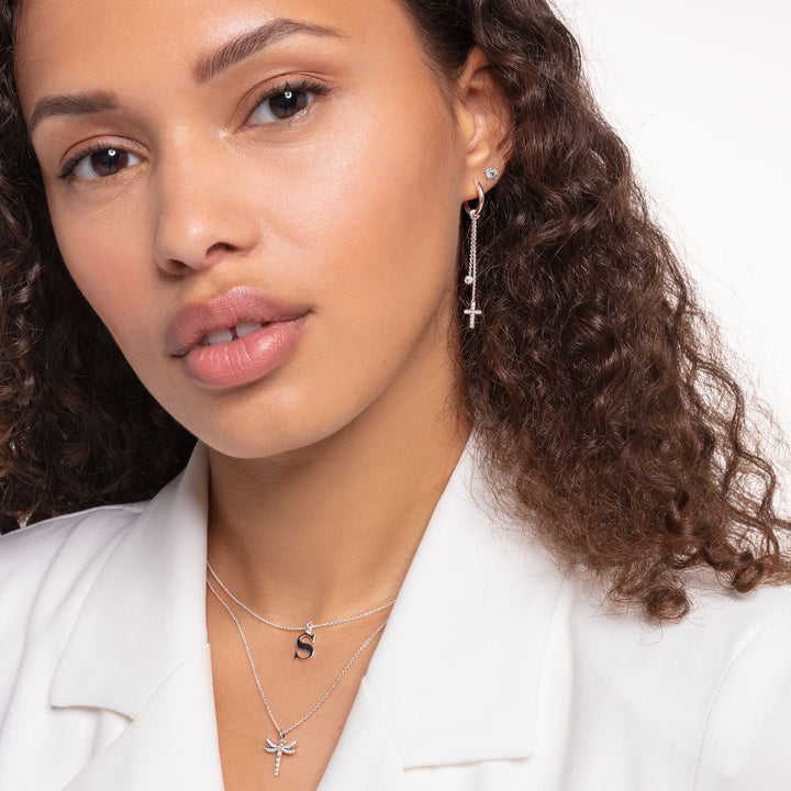 THOMAS SABO Ear Stud White Stone (Single)
