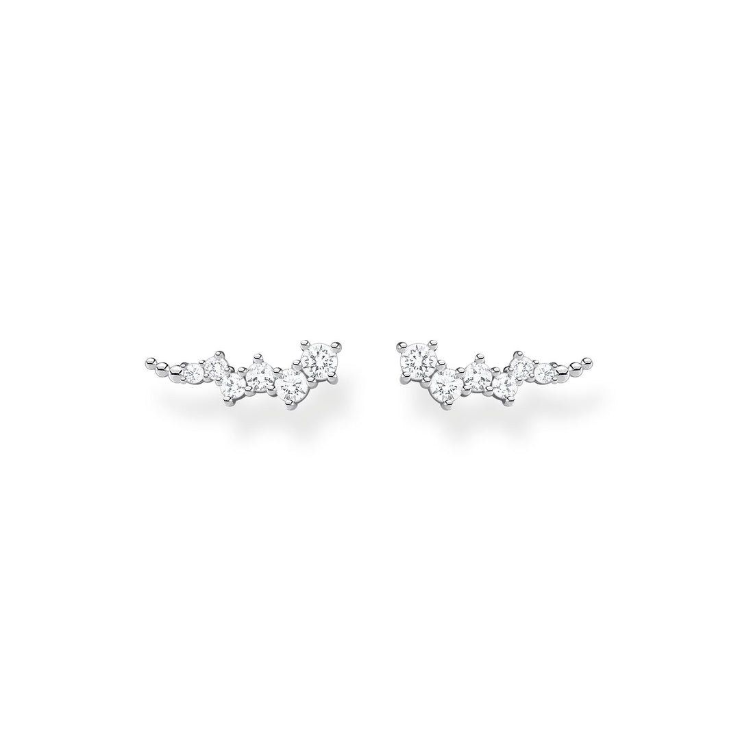 THOMAS SABO Ear Climber White Stones