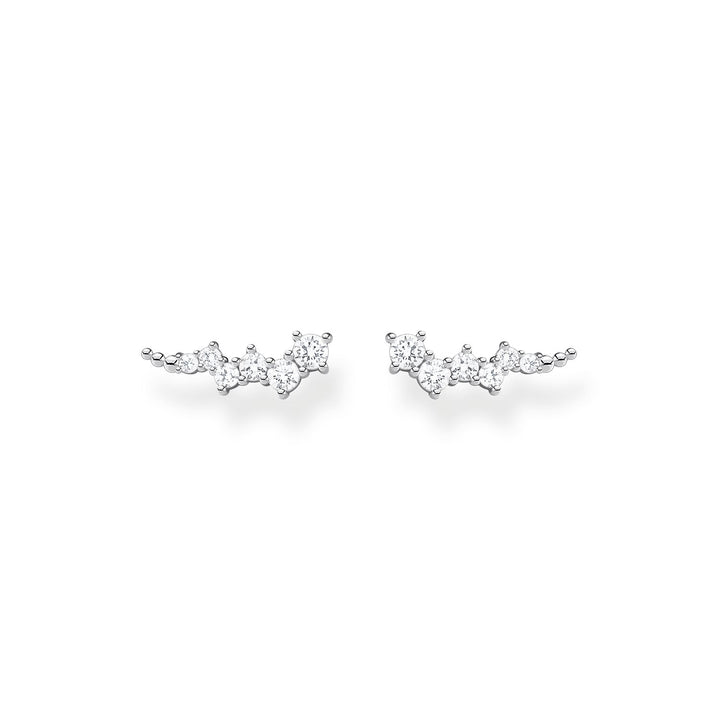 THOMAS SABO Ear Climber White Stones