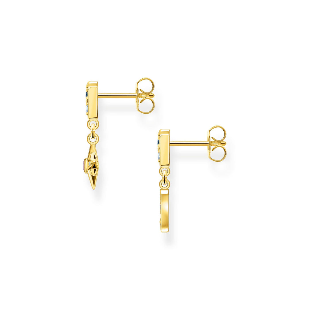 THOMAS SABO Earrings royalty star &amp; moon