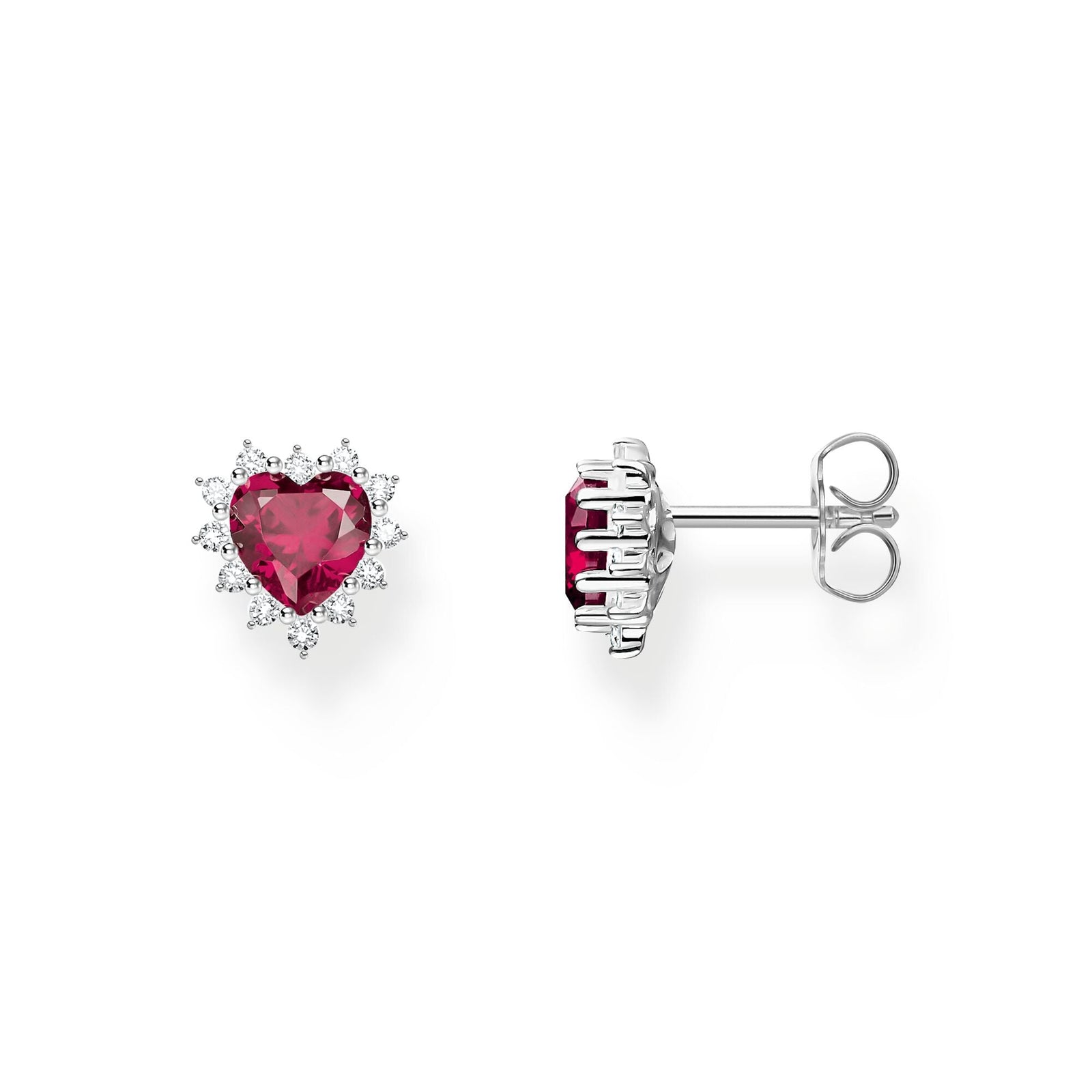 THOMAS SABO Romantic Heart Ear Studs - B & S Lyncris Jewellers