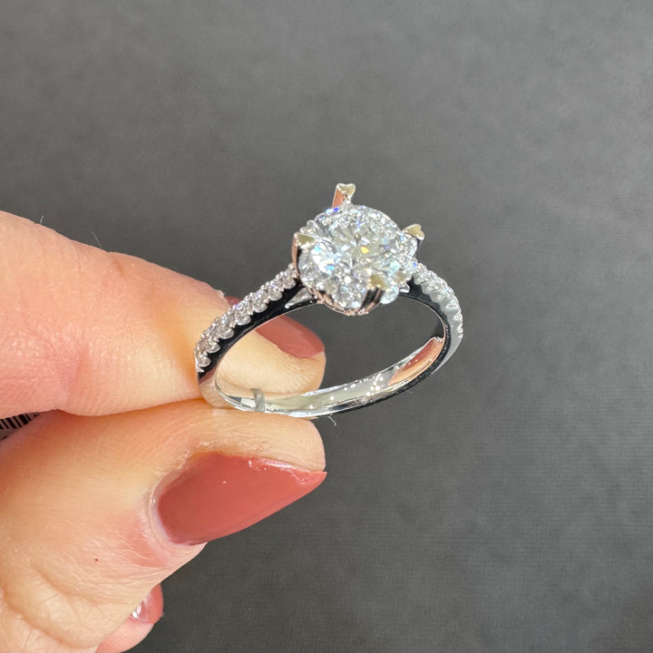 18ct White Gold Diamond Ring