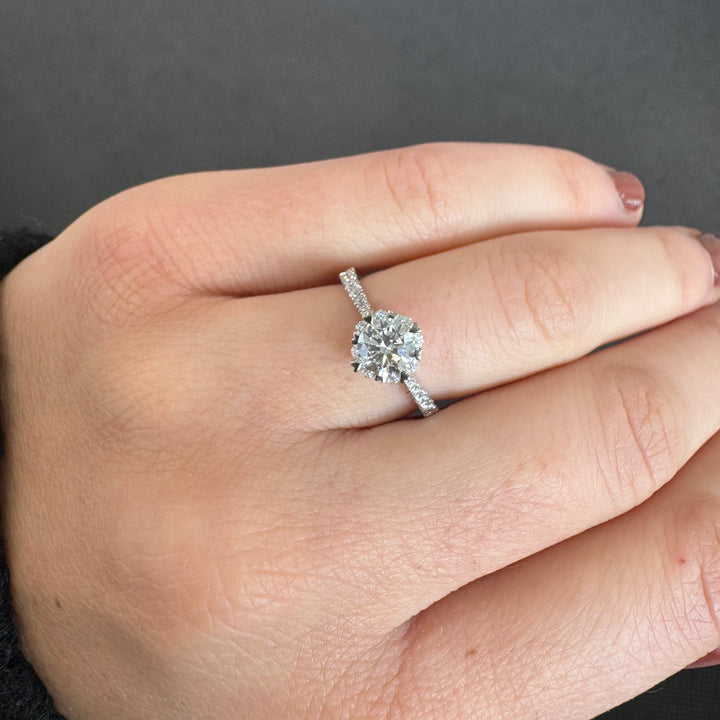 18ct White Gold Diamond Ring