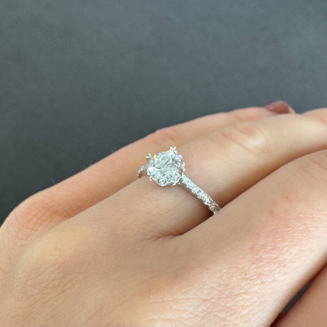 18ct White Gold Diamond Ring