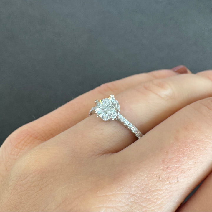 18ct White Gold Diamond Ring