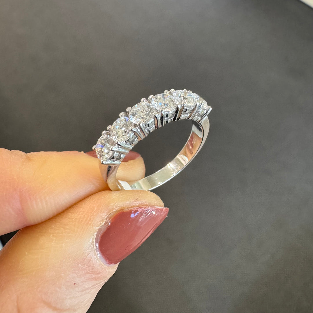 18ct White Gold Diamond Eternity Ring