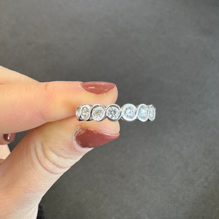 18ct White Gold Diamond Eternity Ring