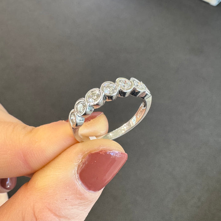 18ct White Gold Diamond Eternity Ring