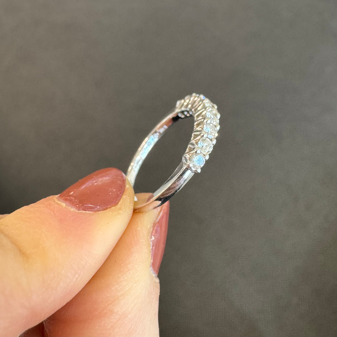 18ct White Gold Diamond Eternity Ring