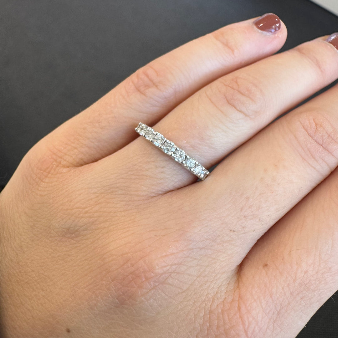18ct White Gold Diamond Eternity Ring