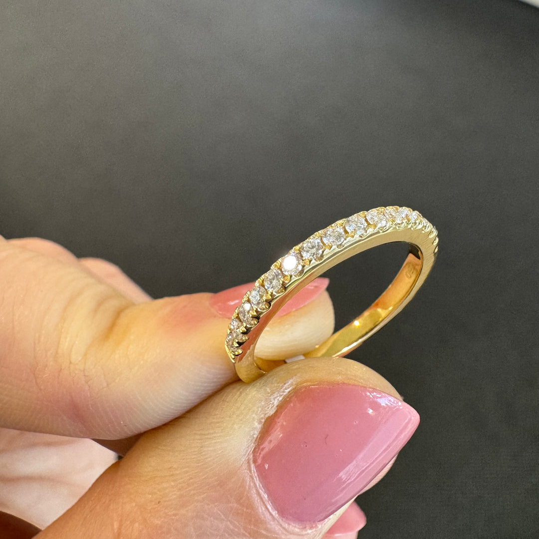 18ct Yellow Gold Diamond Eternity Ring