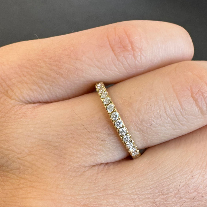 18ct Yellow Gold Diamond Eternity Ring