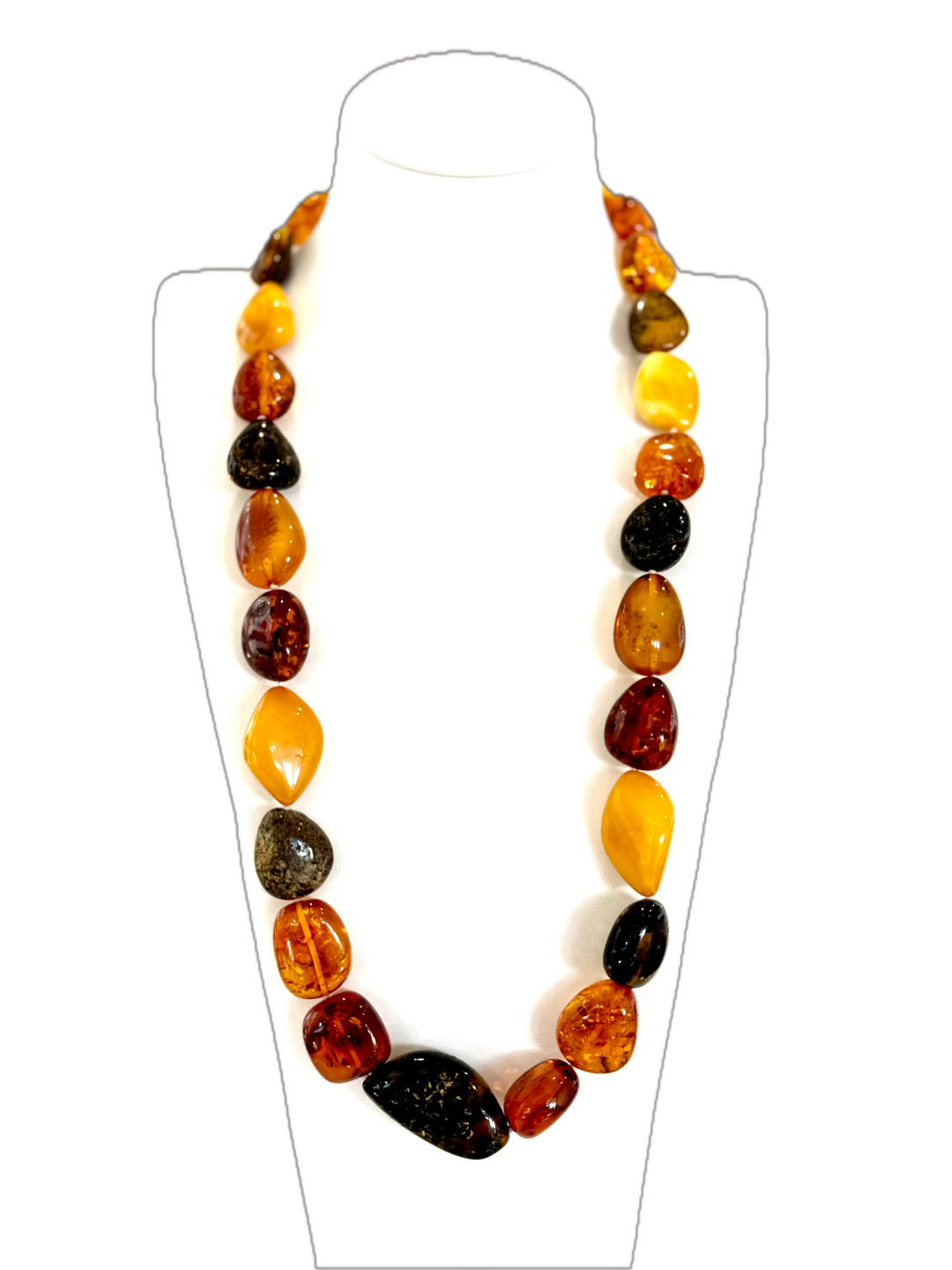 Baltic Amber Multi-Colour Necklace