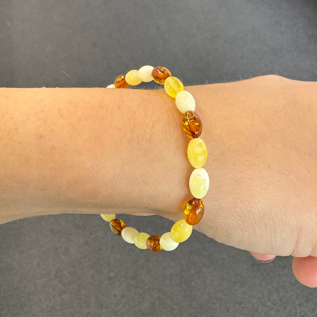 Baltic Amber Multi-Colour Bracelet