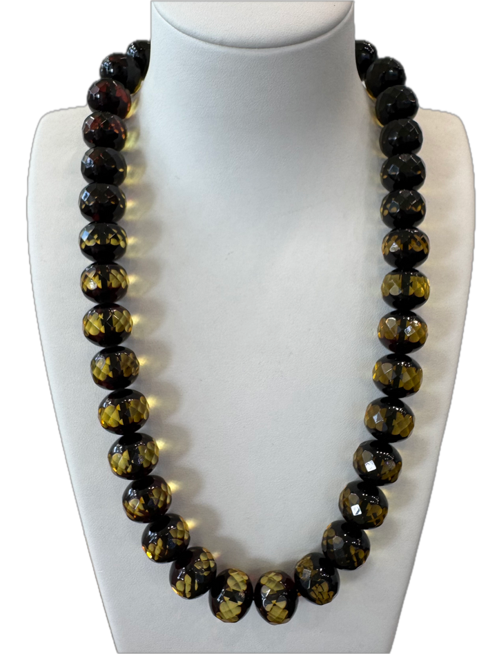 Baltic Amber Dual Colour Necklace