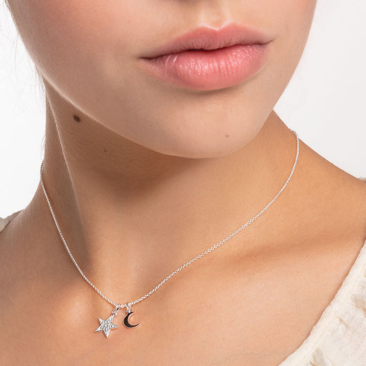 THOMAS SABO Necklace Star &amp; Moon