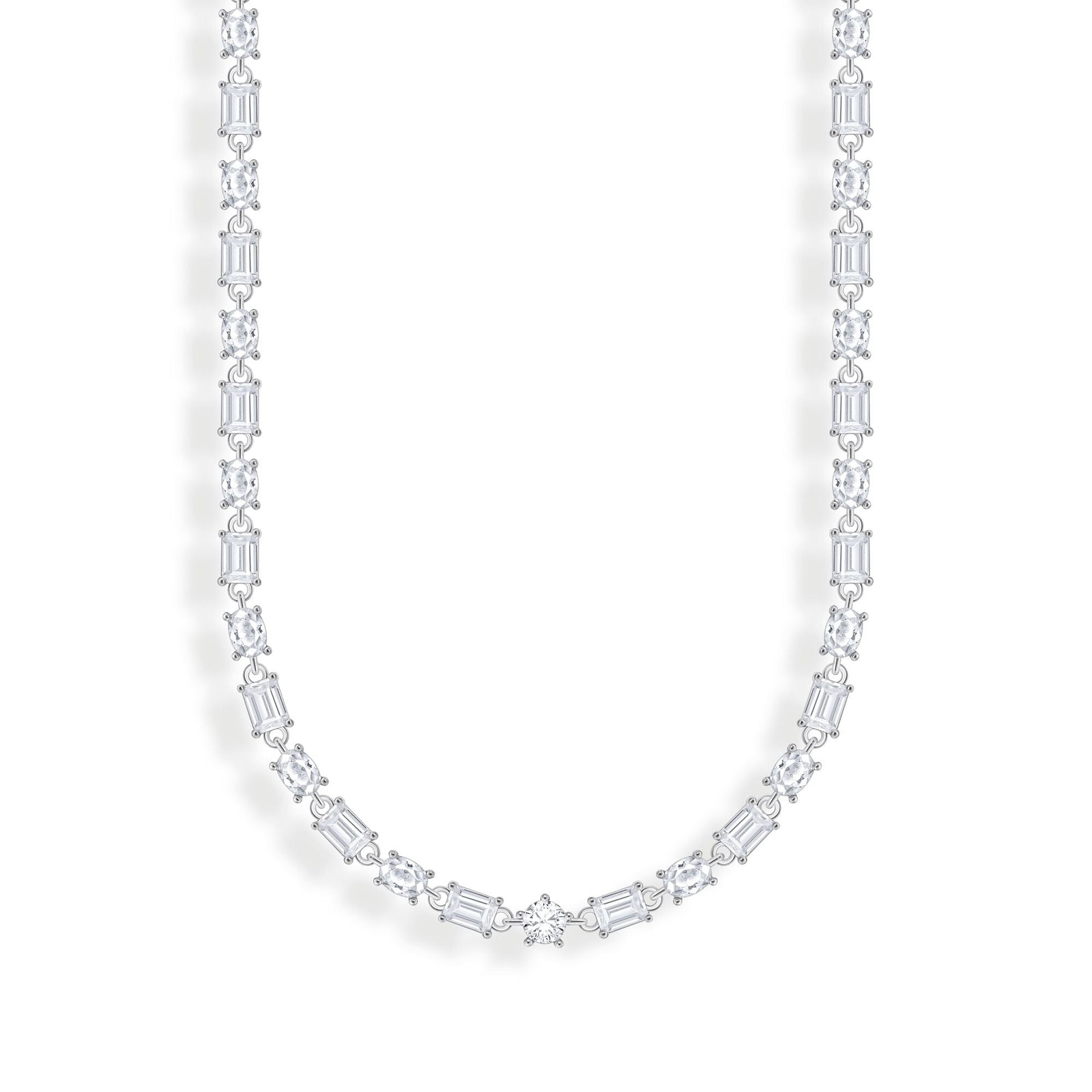 THOMAS SABO Choker necklace with white zirconia - B & S Lyncris Jewellers