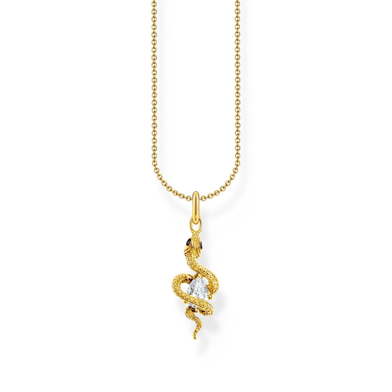 THOMAS SABO Romance Necklace with snake pendant - B & S Lyncris Jewellers