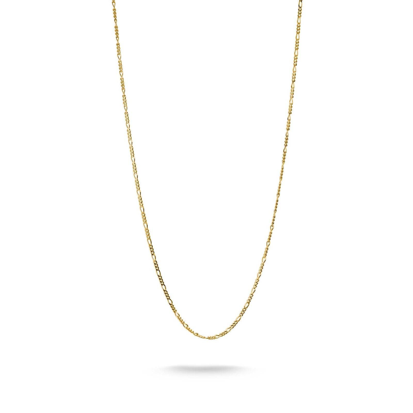 THOMAS SABO Charm necklace Figaro design Gold - B & S Lyncris Jewellers