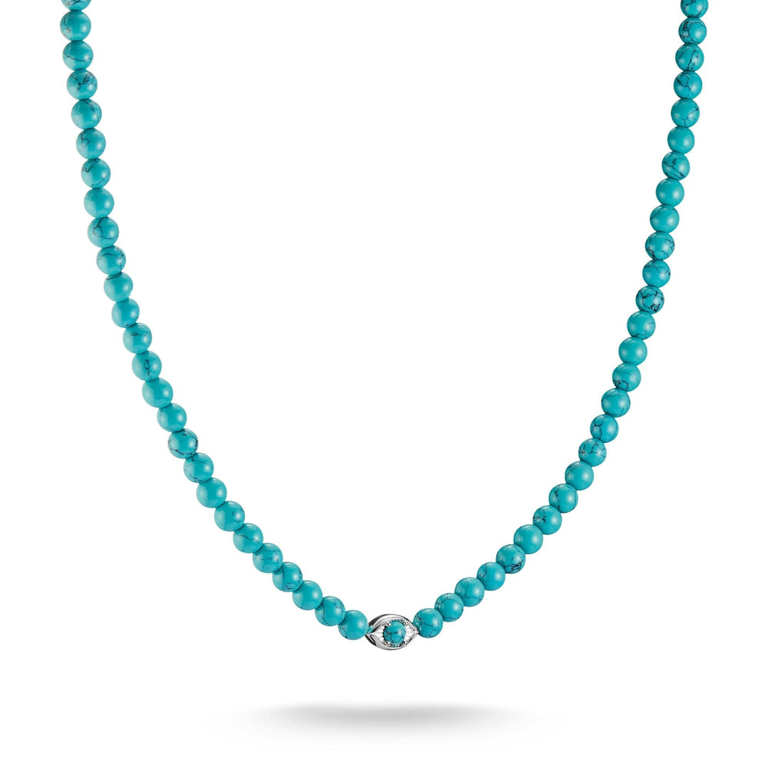 THOMAS SABO Turquoise Eye Bead Necklace