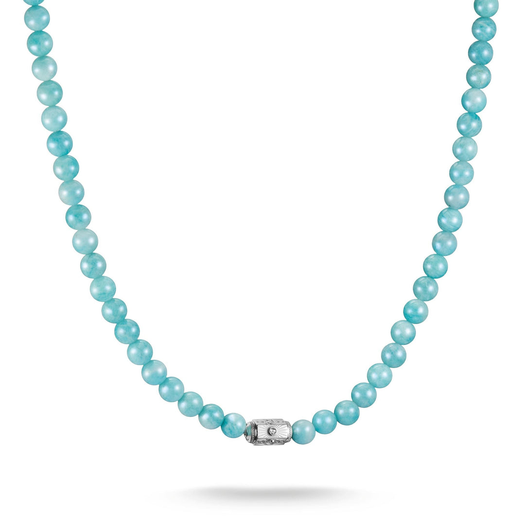 THOMAS SABO Elyndra Necklace with Turquoise Amazonite Beads - B &amp; S Lyncris Jewellers