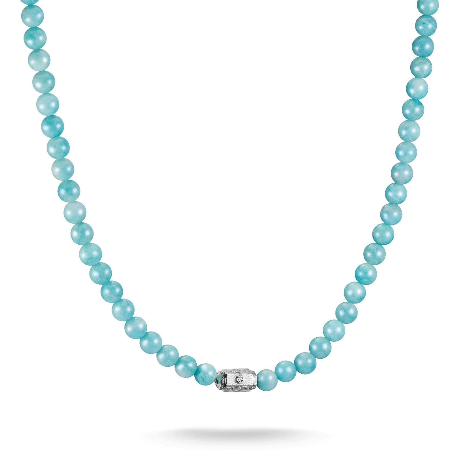 THOMAS SABO Elyndra Necklace with Turquoise Amazonite Beads - B & S Lyncris Jewellers
