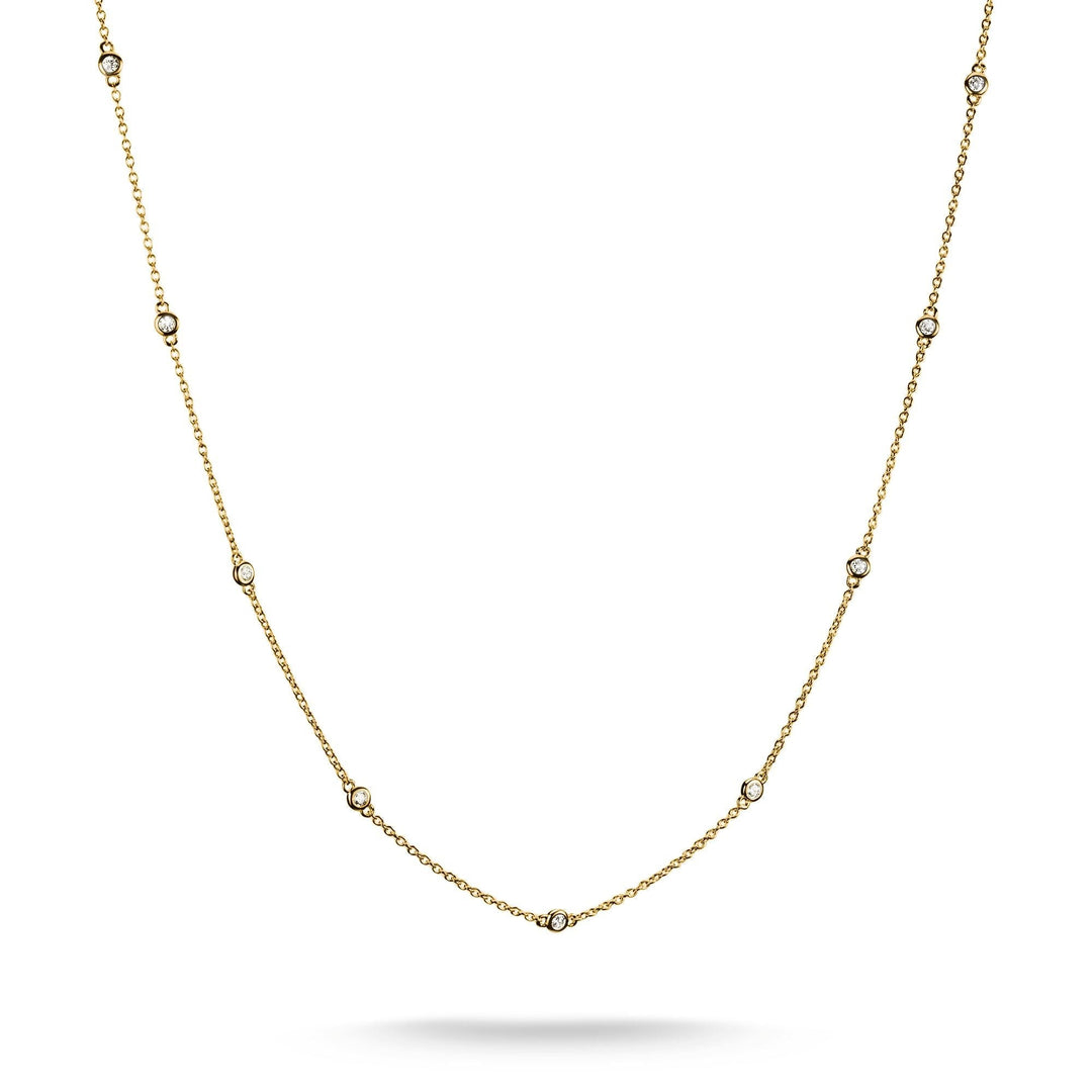 THOMAS SABO Necklace with White Zirconia Stones