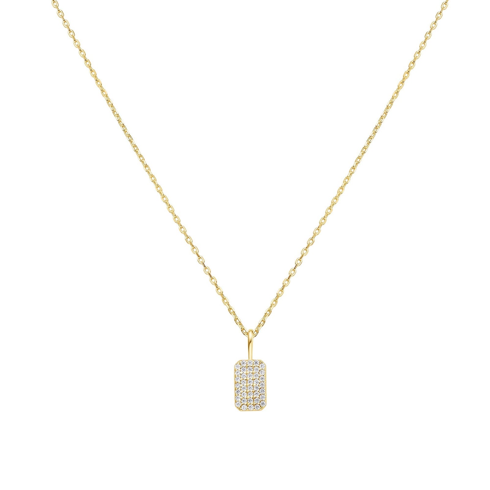 Ania Haie Gold Pave Pendant Necklace - B & S Lyncris Jewellers