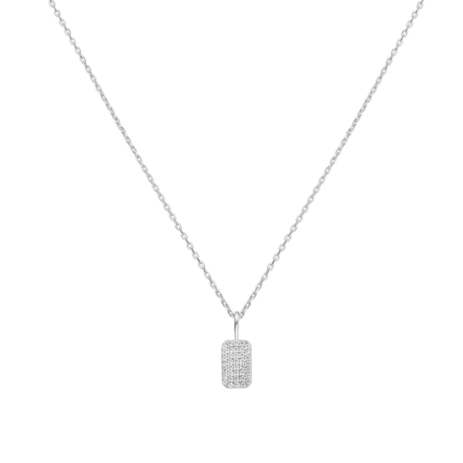 Ania Haie Silver Pave Pendant Necklace - B & S Lyncris Jewellers