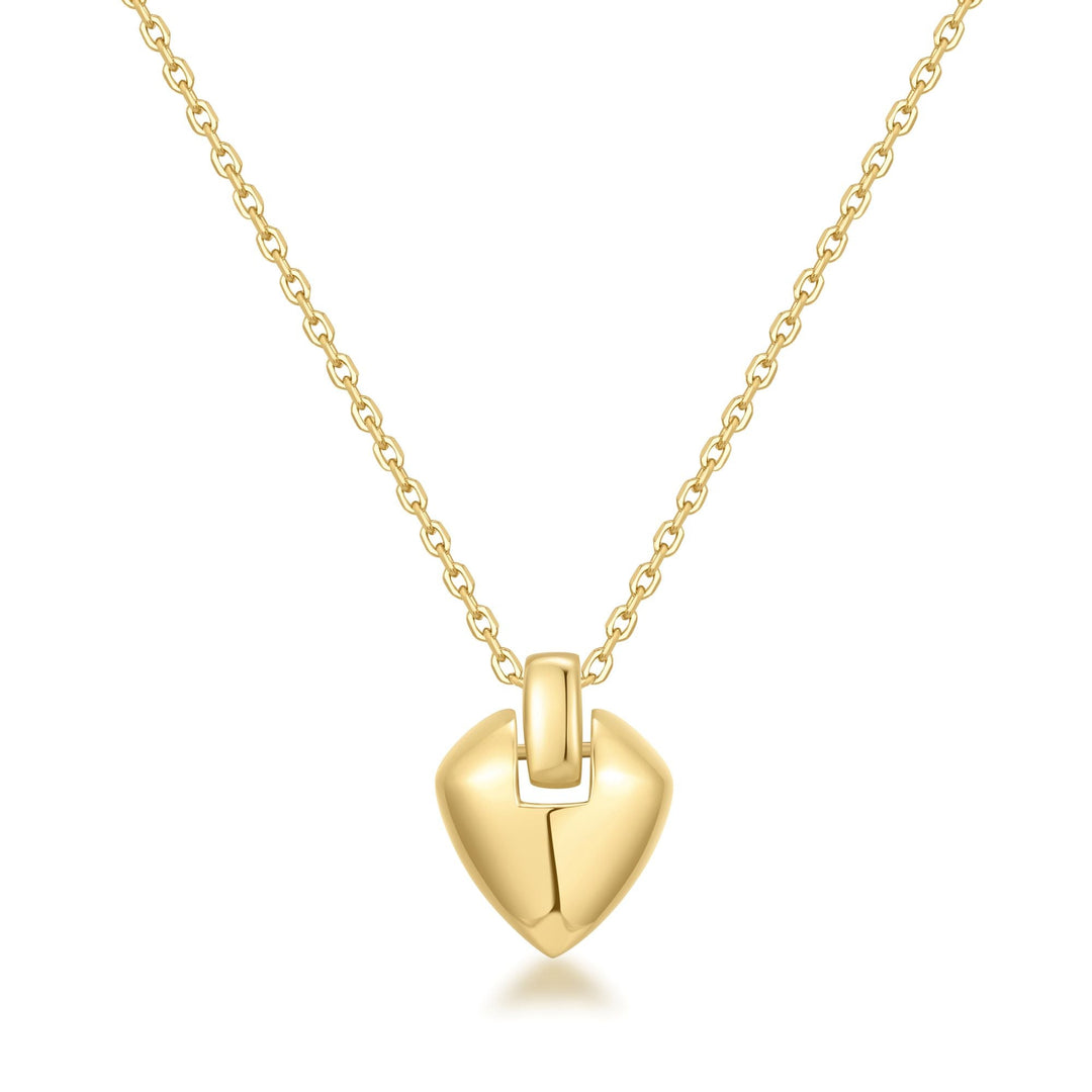 Ania Haie Gold Shield Pendent Necklace - B &amp; S Lyncris Jewellers