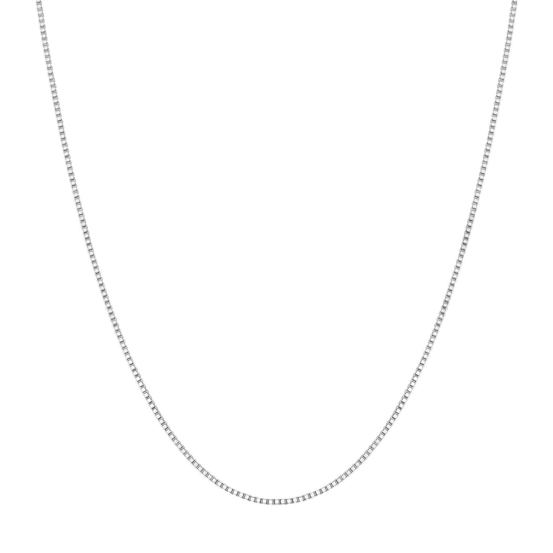 Ania Haie Silver Box Chain Necklace