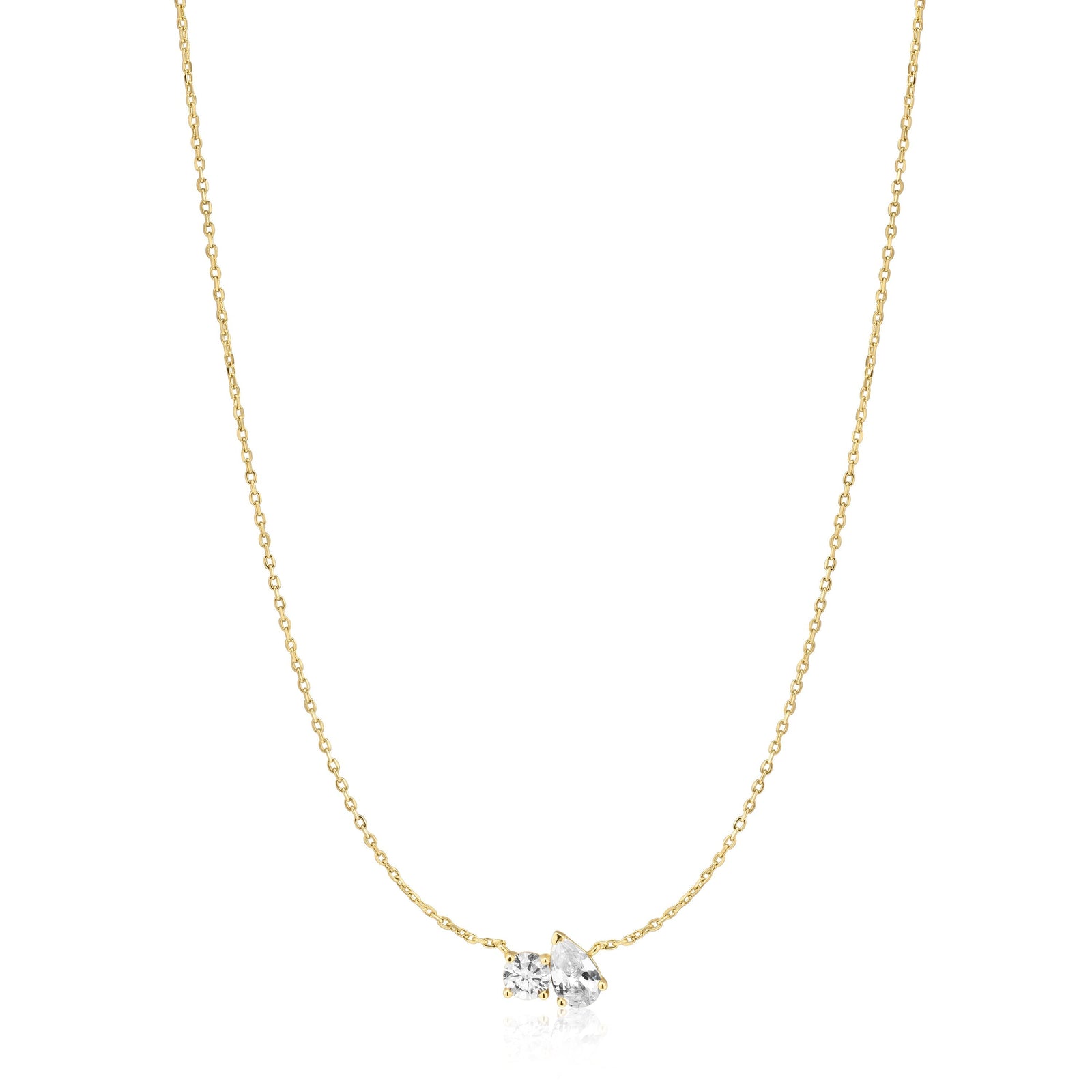 Ania Haie Gold Toi & Moi Necklace - B & S Lyncris Jewellers