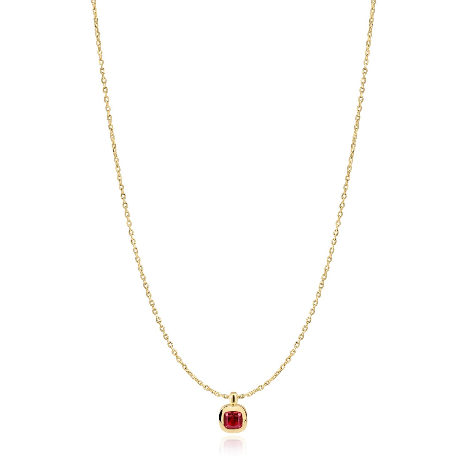 Ania Haie Gold Crimson Solitaire Necklace - B & S Lyncris Jewellers