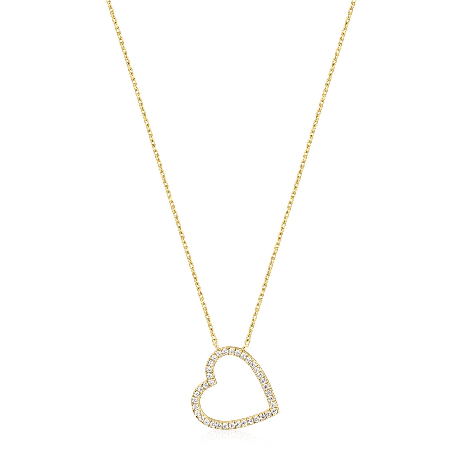 Ania Haie Gold Heart Pendant Necklace - B & S Lyncris Jewellers