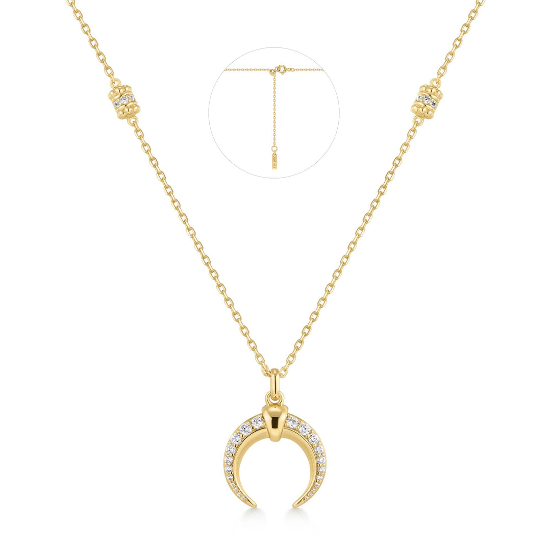 Ania Haie Gold Reversible Horn Necklace - B &amp; S Lyncris Jewellers